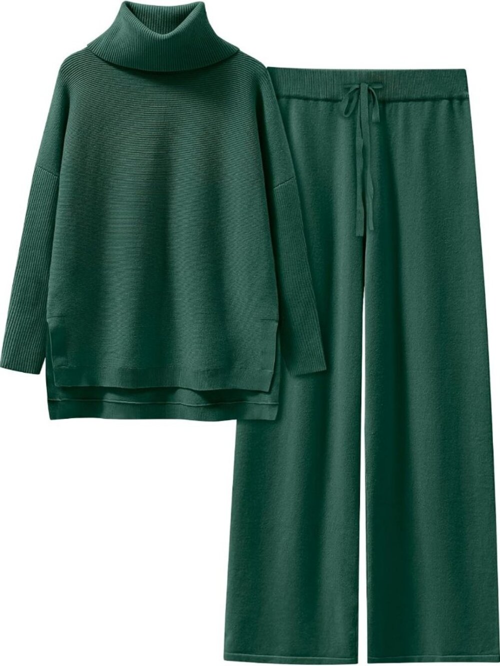 ANRABESS Women's Oversized Turtleneck Sweater Sets